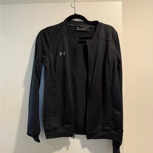 Black under armour zip up